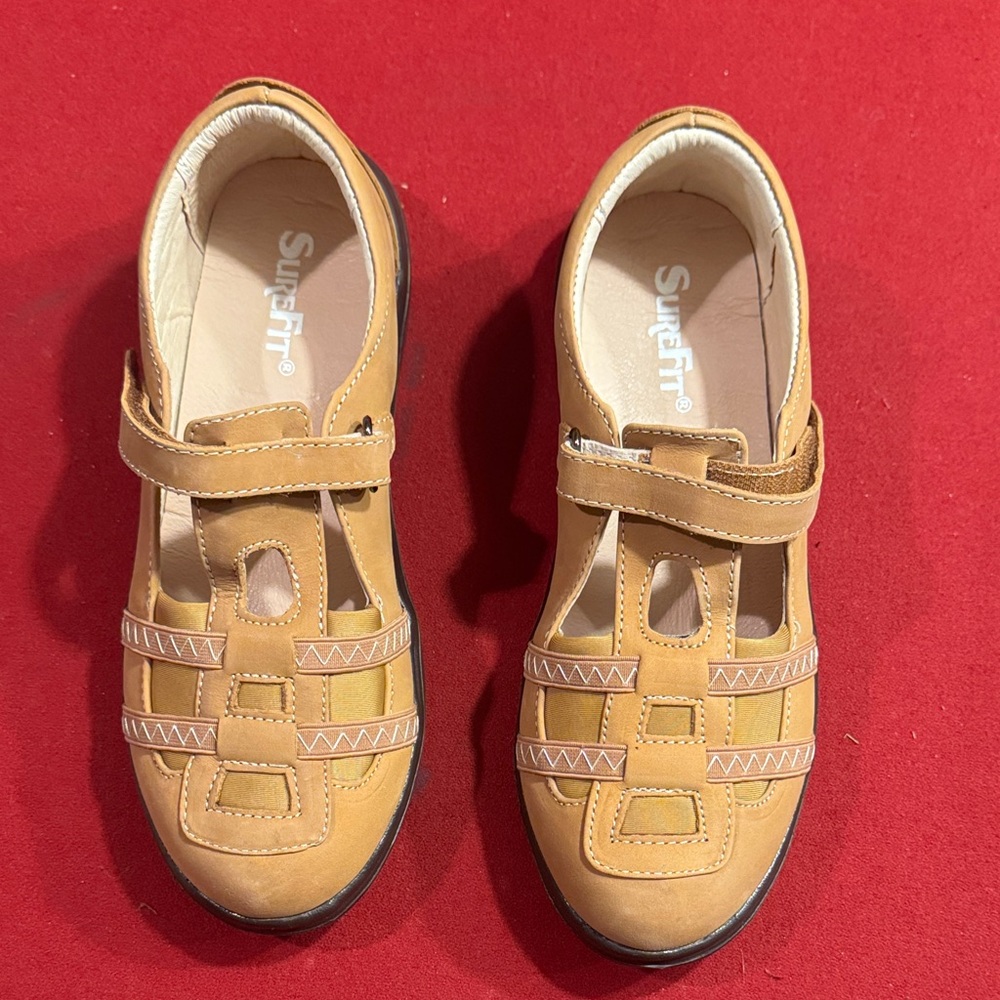Women’s SurFit Brown Leather Shoes
